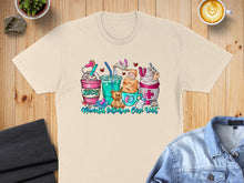 Load image into Gallery viewer, NICU coffee cups with baby, teddy bear, and birds.