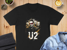 Load image into Gallery viewer, U2 Band Graphic Black Short Sleeve T-Shirt