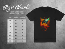 Load image into Gallery viewer, Colorful Fantasy Bird With Adventurer T-Shirt Product