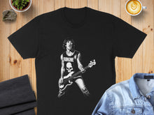 Load image into Gallery viewer, Ramone Skull Graphic Rock Band Black T-shirt