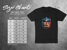 Load image into Gallery viewer, NY Football Logo Graphic Unisex T-Shirt