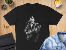Load image into Gallery viewer, Iconic Singer Playing Guitar Graphic T-Shirt