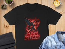 Load image into Gallery viewer, Black Sabbath Fiery Demon Printed T-shirt