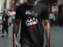 Load image into Gallery viewer, Judas Priest British Steel Razorblade T-shirt
