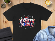 Load image into Gallery viewer, Festive Benito Bowl Christmas Lights Football Shirt