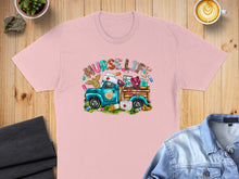 Load image into Gallery viewer, Pink t-shirt with cartoon truck and "Nurse Life" text.