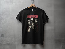 Load image into Gallery viewer, Soundgarden Band Members Graphic Black T-Shirt
