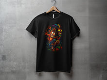 Load image into Gallery viewer, Colorful Cartoon Character Tee Shirt graphic print