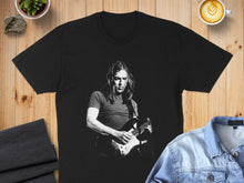 Load image into Gallery viewer, Guitarist Graphic Printed Black T-Shirt