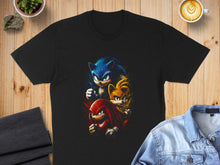 Load image into Gallery viewer, Cool Trio Art Featuring Iconic Characters Unisex T-Shirt