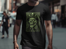 Load image into Gallery viewer, Skull Pirate Graphic T-Shirt Perfect for Halloween