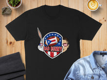 Load image into Gallery viewer, Bad Bunny American Football Theme Graphic T-shirt