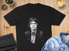 Load image into Gallery viewer, Classic Black T-Shirt Featuring Iconic Portrait Design