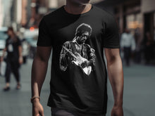 Load image into Gallery viewer, Iconic Guitarist Printed Graphic T-Shirt