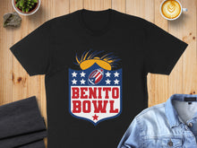 Load image into Gallery viewer, Benito Bowl Graphic Shield Design Football Shirt