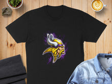 Load image into Gallery viewer, Viking Warrior Helmet T-shirt for Fans Unique Design