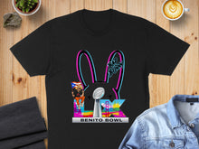 Load image into Gallery viewer, Black Benito Bowl Bad Bunny Graphic T-Shirt product