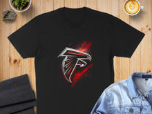 Load image into Gallery viewer, Atlanta Falcons Logo Black Graphic T-Shirt