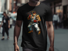 Load image into Gallery viewer, Street Fighter Ryu Graphic Design T-Shirt