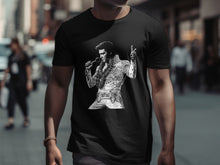 Load image into Gallery viewer, Vintage Rockstar Singing Icon Graphic T-Shirt
