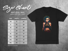 Load image into Gallery viewer, Stylish Graphic Black T-Shirt Featuring Bold Character Art