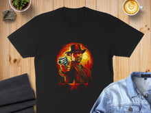 Load image into Gallery viewer, Cowboy with Gun Illustration T-shirt