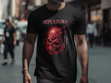 Load image into Gallery viewer, Sepultura Beneath the Remains Skull Graphic T-Shirt