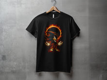 Load image into Gallery viewer, Shadow the Hedgehog with Fire Halo T-shirt