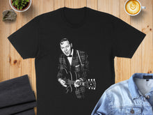 Load image into Gallery viewer, Legendary Guitarist Black Graphic T-shirt