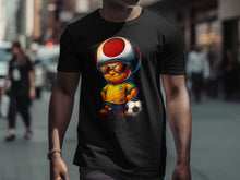 Load image into Gallery viewer, Cool Toad with Soccer Ball Graphic T-Shirt