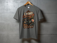 Load image into Gallery viewer, T-shirt with "I VOID WARRANTIES SO YOU DON'T HAVE TO" and electronic parts graphic.