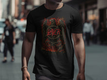 Load image into Gallery viewer, Slayer Band Shirt with Eagle Graphic Design