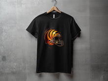Load image into Gallery viewer, Vintage Football Helmet Graphic Design T-Shirt Product
