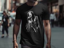 Load image into Gallery viewer, Rock Legend Singing Graphic T-shirt