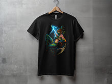 Load image into Gallery viewer, Colorful Fairy with Lightning and Tattoos T-shirt