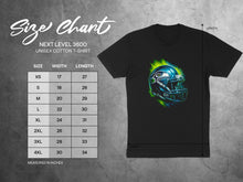 Load image into Gallery viewer, Next Level 3600 Unisex Cotton T-Shirt Size Chart