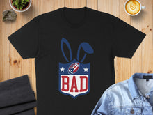 Load image into Gallery viewer, Patriotic Bad Bunny Football Design Graphic T-Shirt