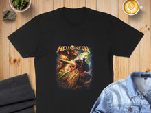 Load image into Gallery viewer, Helloween Band Graphic Black T-Shirt for Music Fans