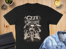 Load image into Gallery viewer, Ozzy Osbourne Graphic Design Black Shirt