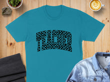 Load image into Gallery viewer, Checkered Varsity Teacher Arc T-Shirt