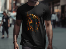 Load image into Gallery viewer, Fearsome Skeleton Warrior with Sword T-shirt