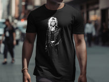 Load image into Gallery viewer, Rock Music Icon Graphic Print Short Sleeve T-shirt