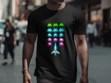 Load image into Gallery viewer, Retro Alien Invasion Graphic Tee for Men Science Fiction