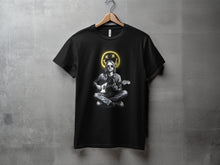 Load image into Gallery viewer, Iconic Musician with Guitar and Halo Graphic T-shirt