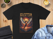 Load image into Gallery viewer, Led Zeppelin Winged Figure Tee Graphic Design Shirt
