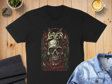 Load image into Gallery viewer, Slayer South of Heaven Skull Graphic T-shirt