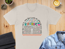 Load image into Gallery viewer, T-shirt with "rock it" slogan and list of nursing duties.