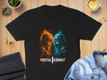 Load image into Gallery viewer, Mortal Kombat Scorpion vs Sub-Zero Graphic T-Shirt