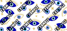 Load image into Gallery viewer, Blue & Yellow Eye UV DTF Wrap. #138