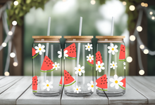 Load image into Gallery viewer, Daisy & Watermelon UV DTF Wrap